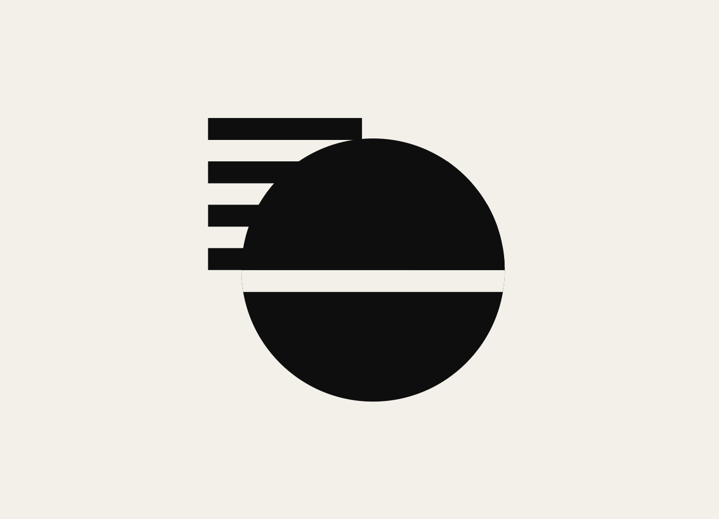 One-ink Consumer Solar sun and strata mark