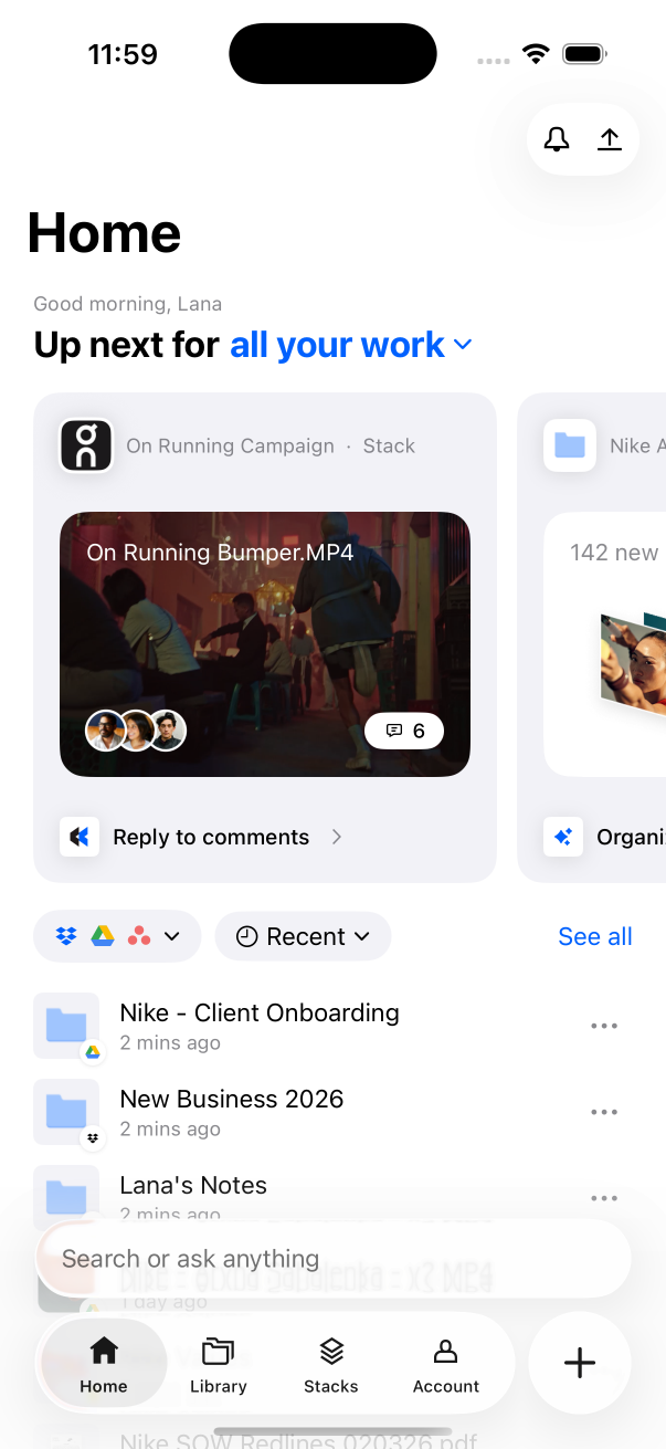The revised direction running in the native SwiftUI simulator